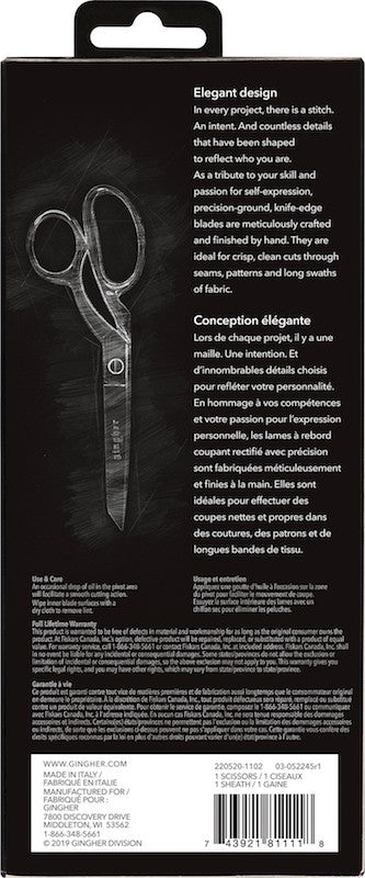 Gingher Knife Edge Dressmaking Shears - 8"